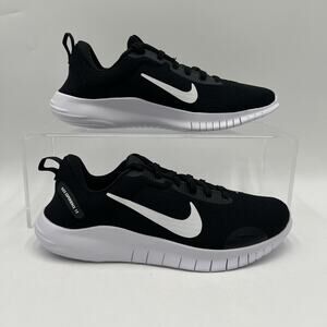 Womens Size 6.5 Nike Flex Experience RN 12 Black White Running Shoes DV0746 004